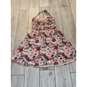 Torid  Retro Pin Up Girls Halter Dress